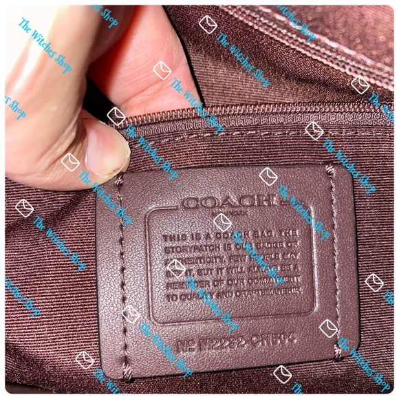 Coach Signature Handbag! - Picture 2 of 3